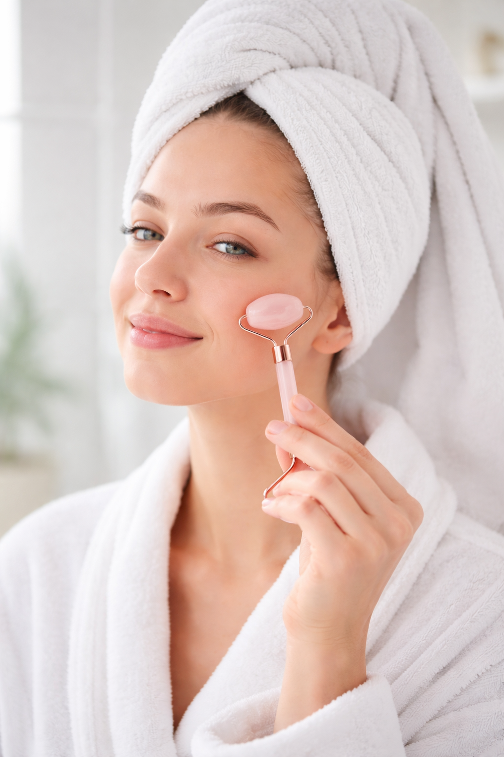 Gezichtslift Set – Gua Sha & Roller