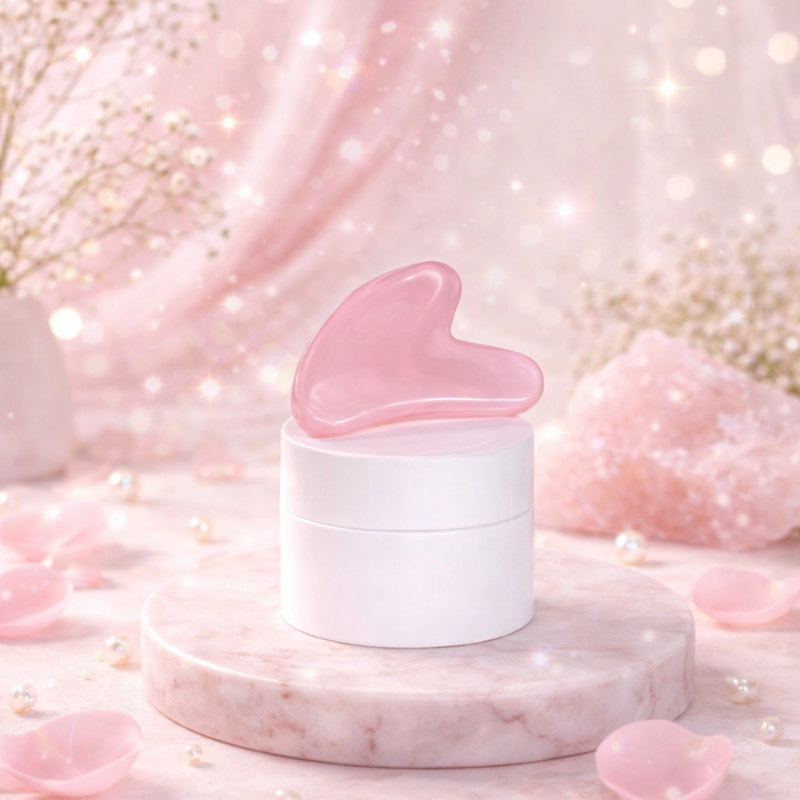 Gezichtslift Set – Gua Sha & Roller